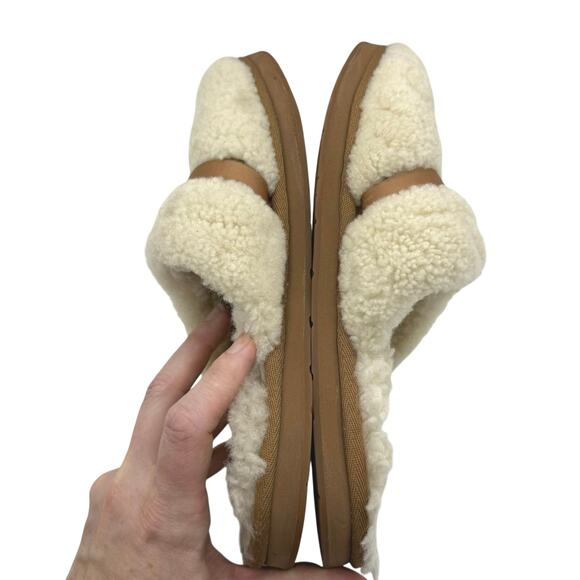 UGG Dalla Metal Graphic Slipper Natural size 8 - Picture 5 of 7